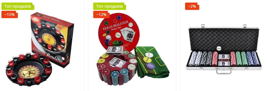 Що входить до сучасного покерного набору