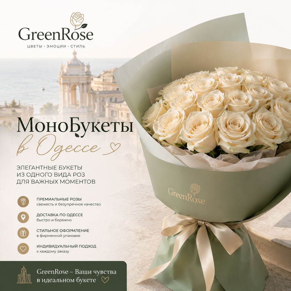 Монобукеты в Одессе